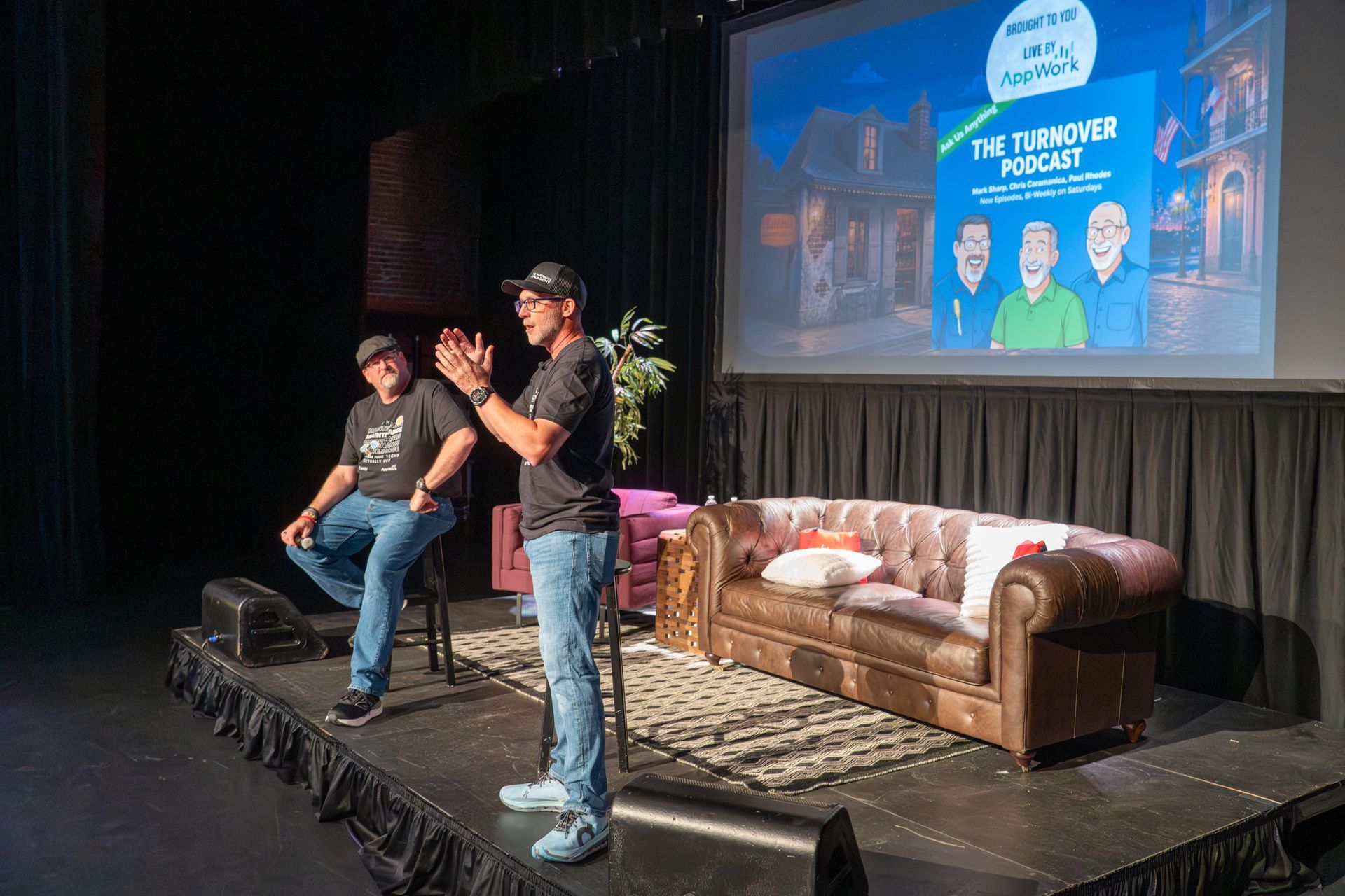 The Turnover's Mark Sharp and Paul Rhodes speak at Podcast Palooza