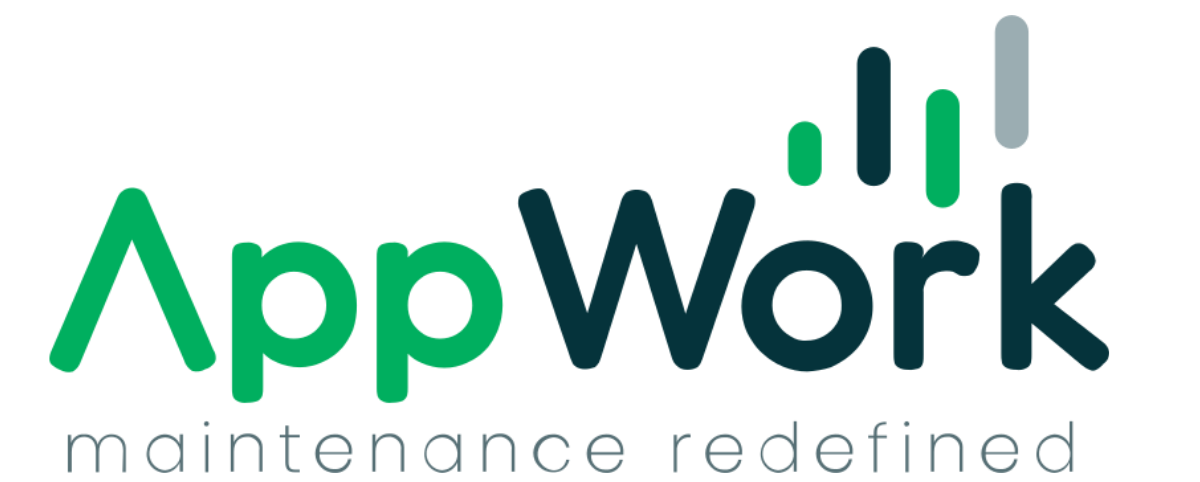 AppWork logo in green and dark gray with the tagline “maintenance redefined”