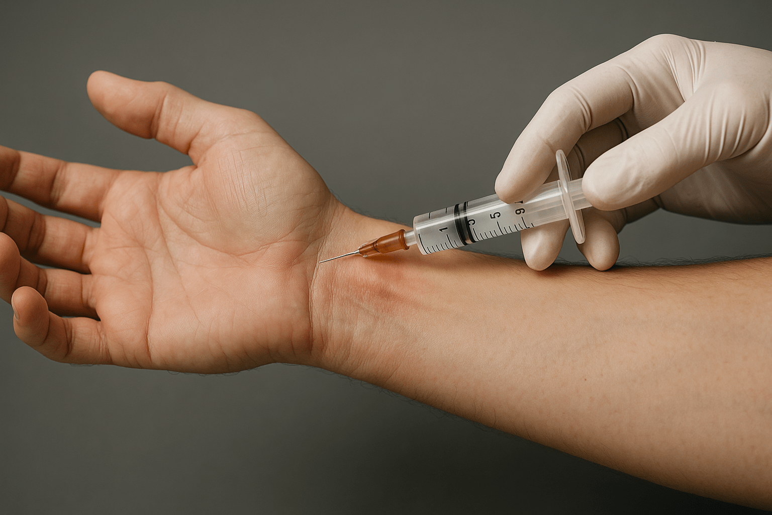 Infiltração de Mão e Punho