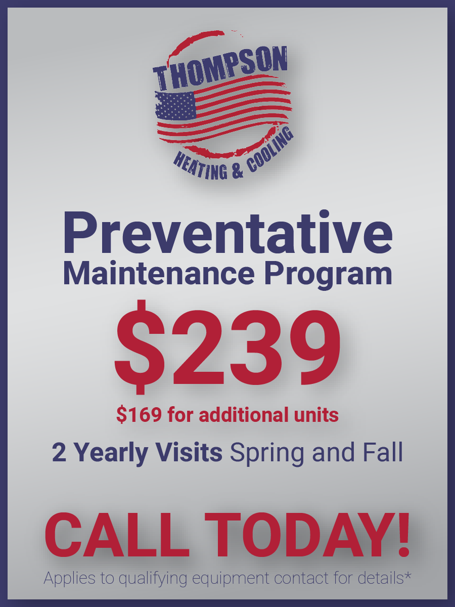 An advertisement for a preventive maintenance program for $ 239