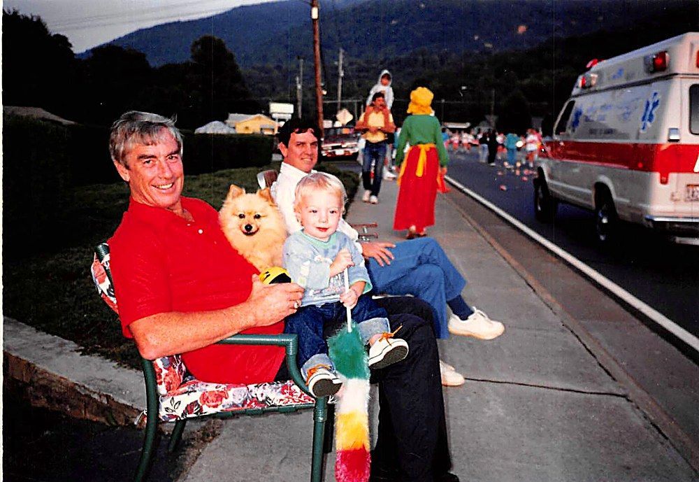 The owners at a Maggie Valley parade