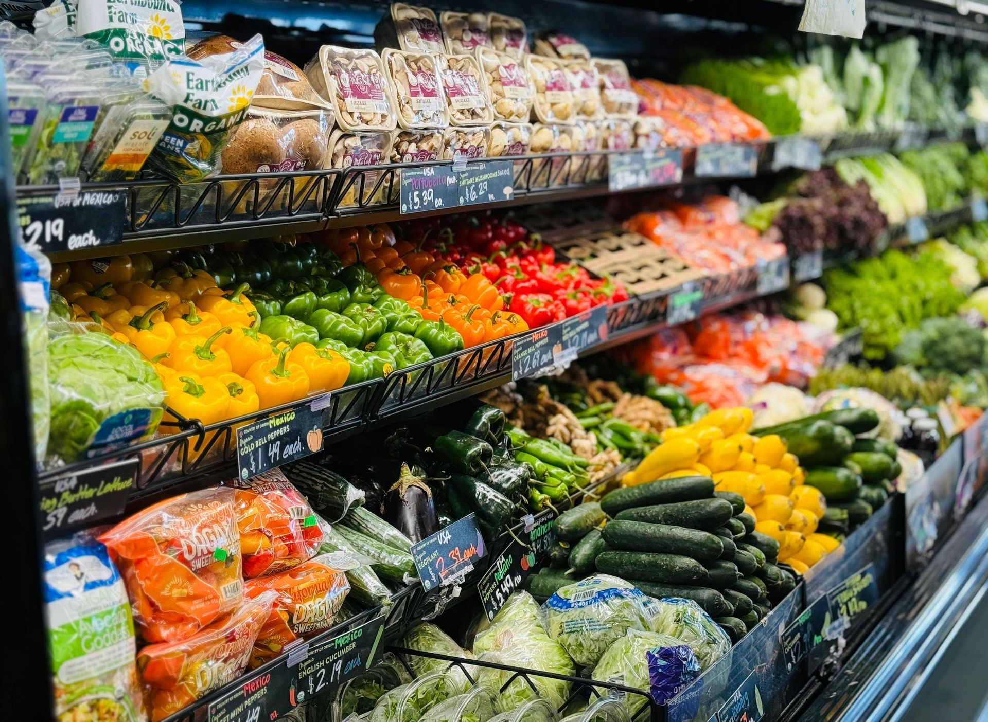 Fresh local produce