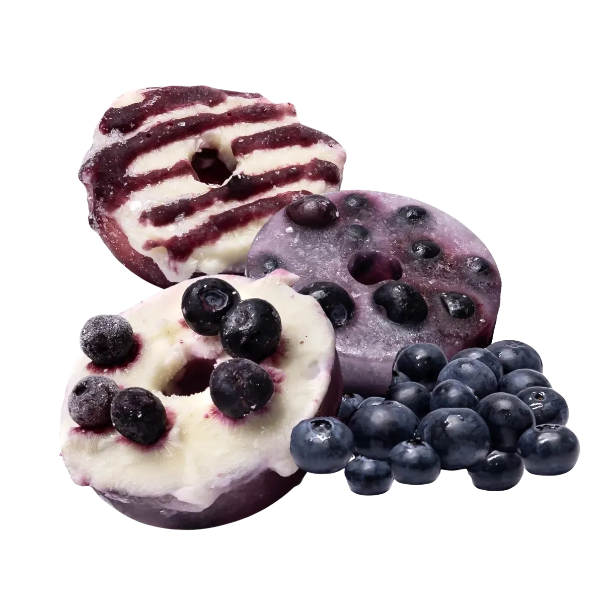 Trio Fruit Donuts