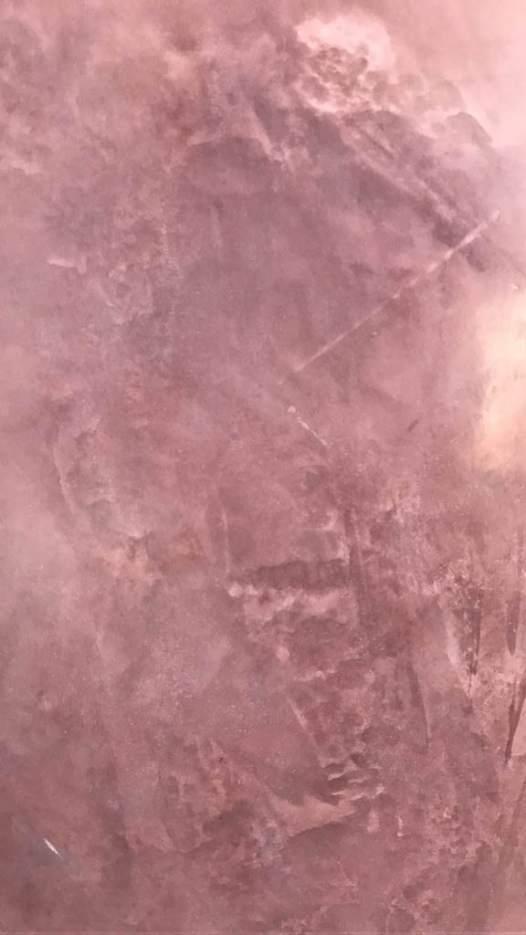 venezia stucco image of old pink marmorino product sample