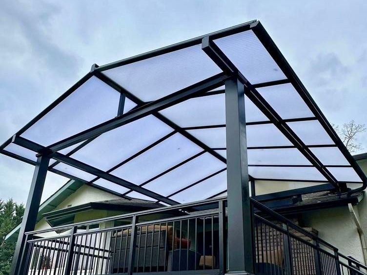 Patio Cover Installation in Wilsonville, Oregon, by Crown Patio Covers, a Patio Cover Contractor in Portland.