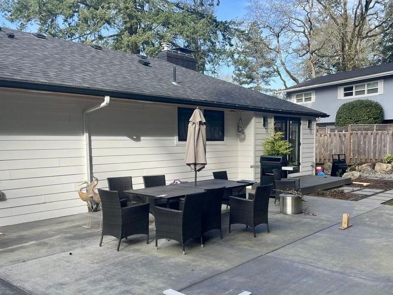 Before Crown Installed a Patio Cover