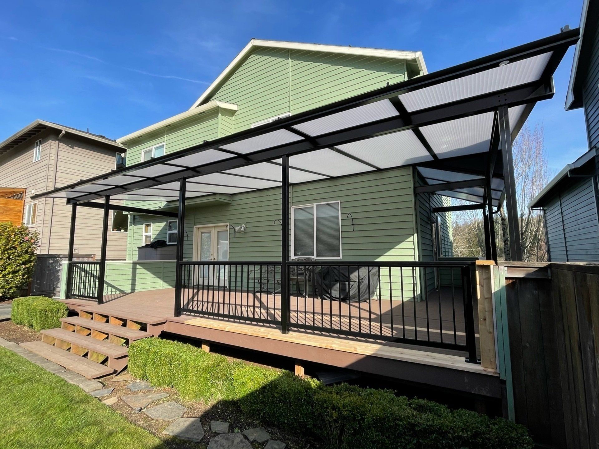 Custom Patio Covers and Railings in Portland