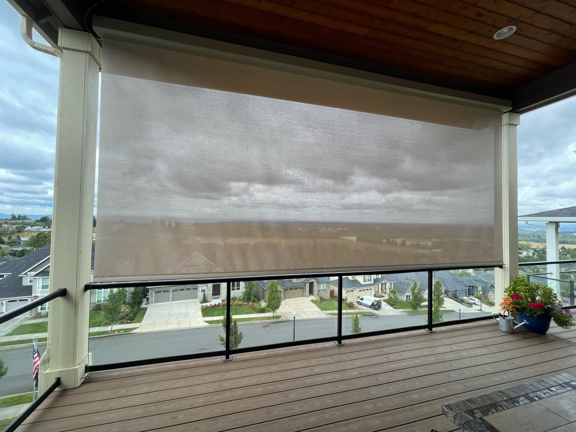 Patio Cover Contractor Portland - Crown Patio Covers - Patio Cover Shade Down