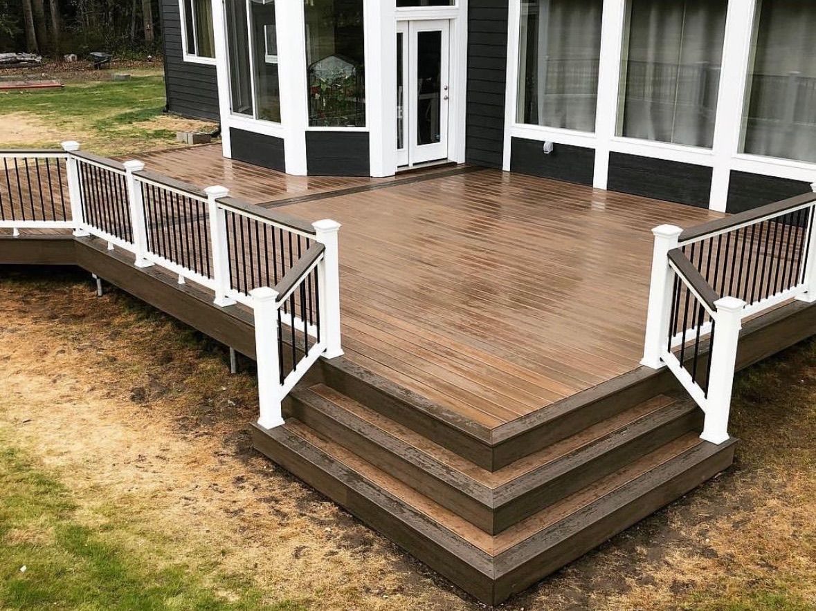 Patio Cover Black Shed Style in Portland OR