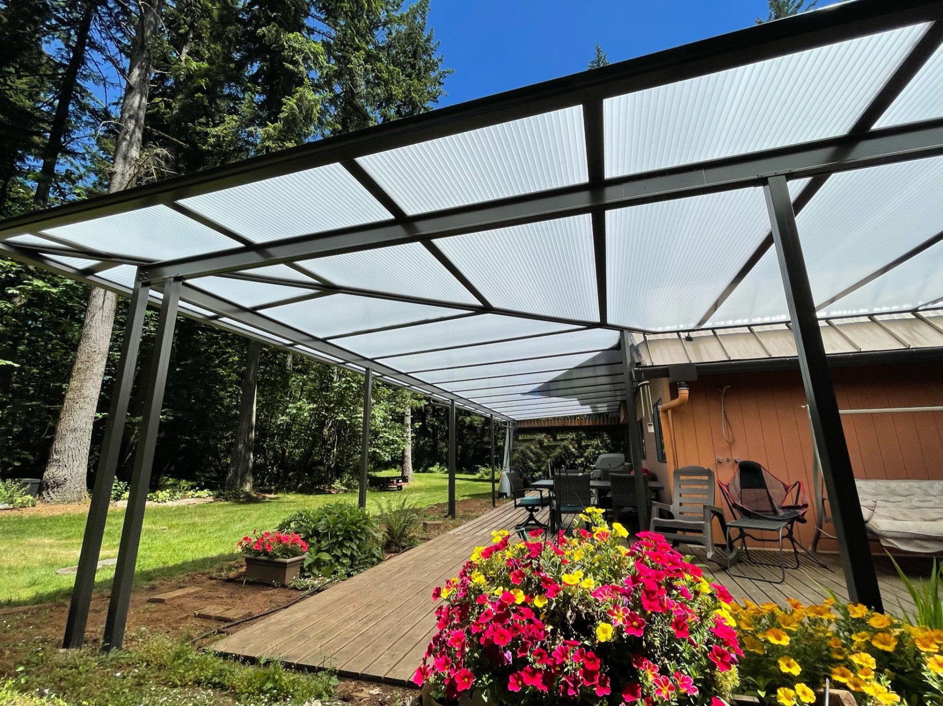 Patio Cover - Shed Style Frame Portland, OR