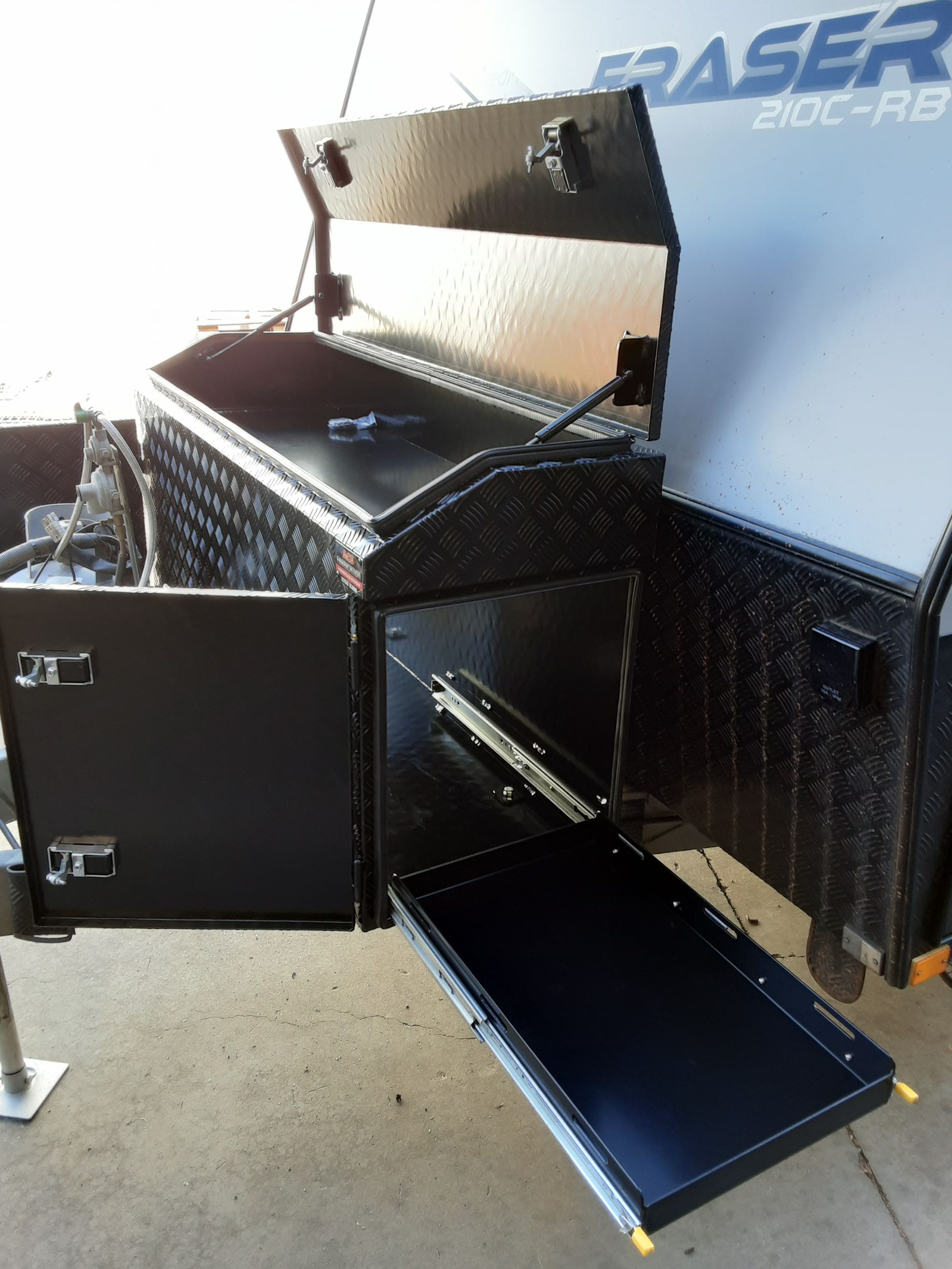 Custom Made Caravan/Camper Storage Boxes | Perth, WA | ACS