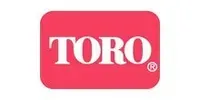 A red toro logo on a white background.