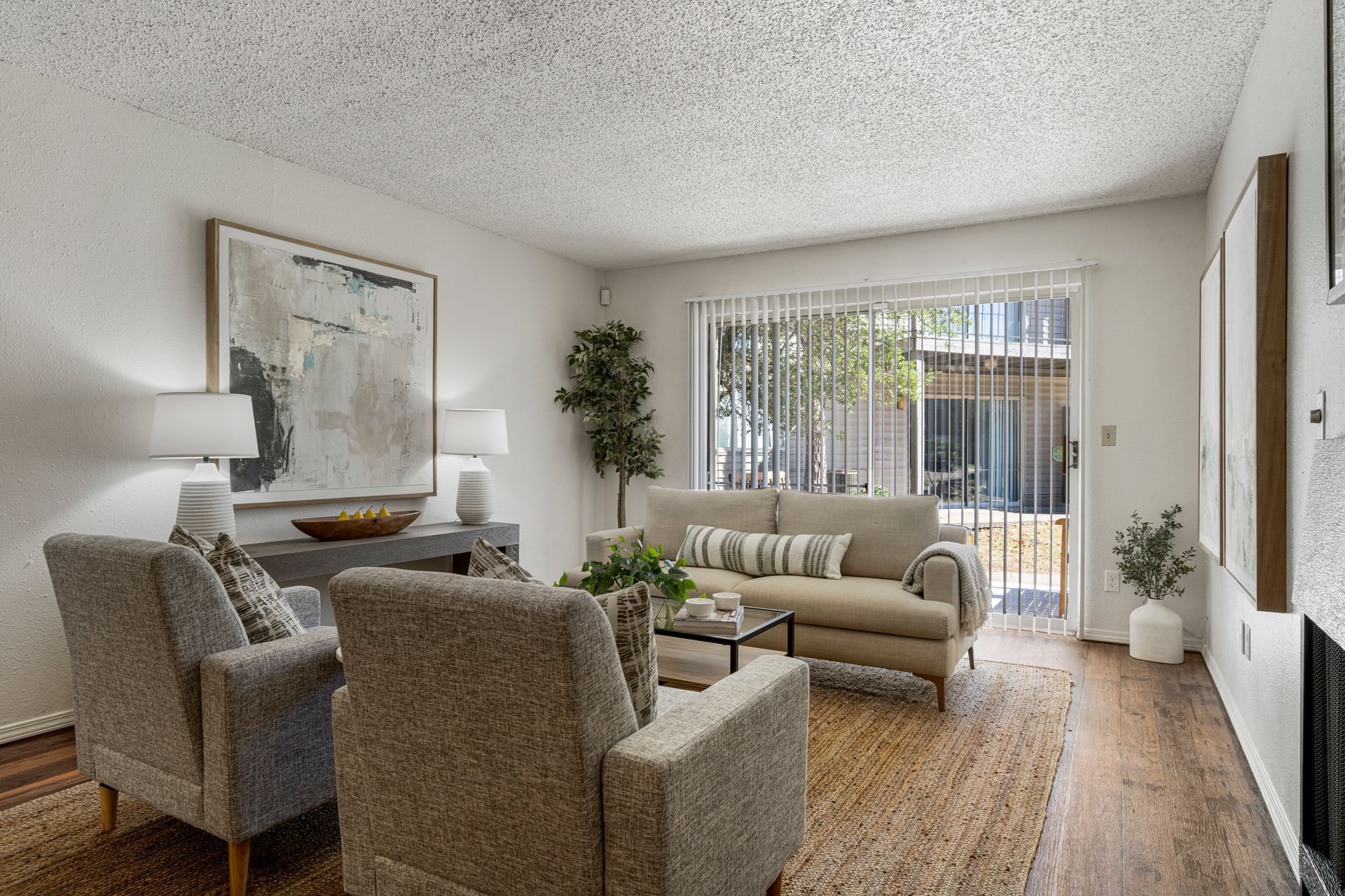 Deerfield Estates living room couch