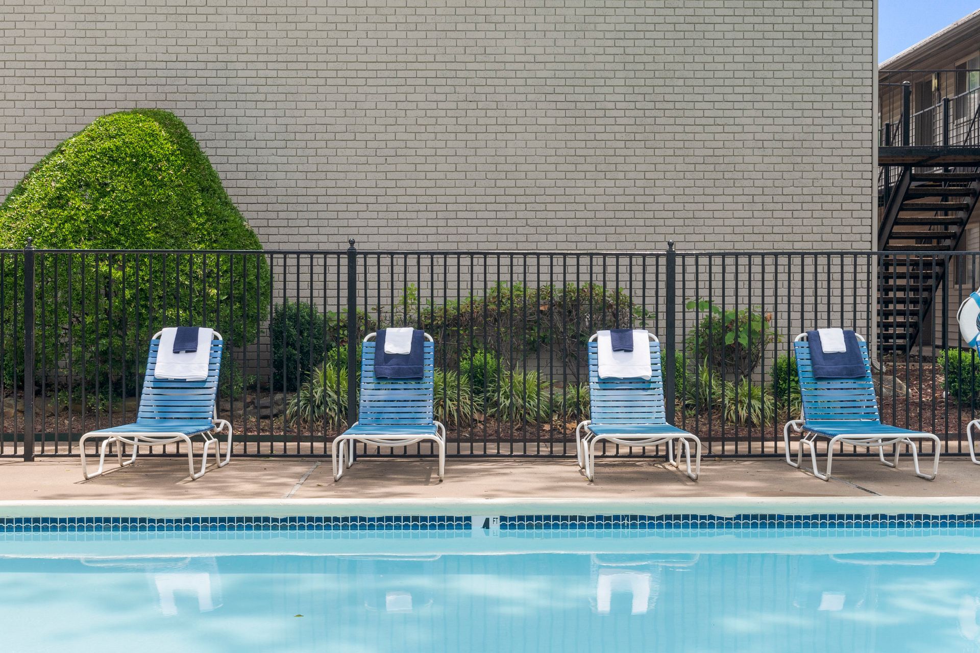 poolside