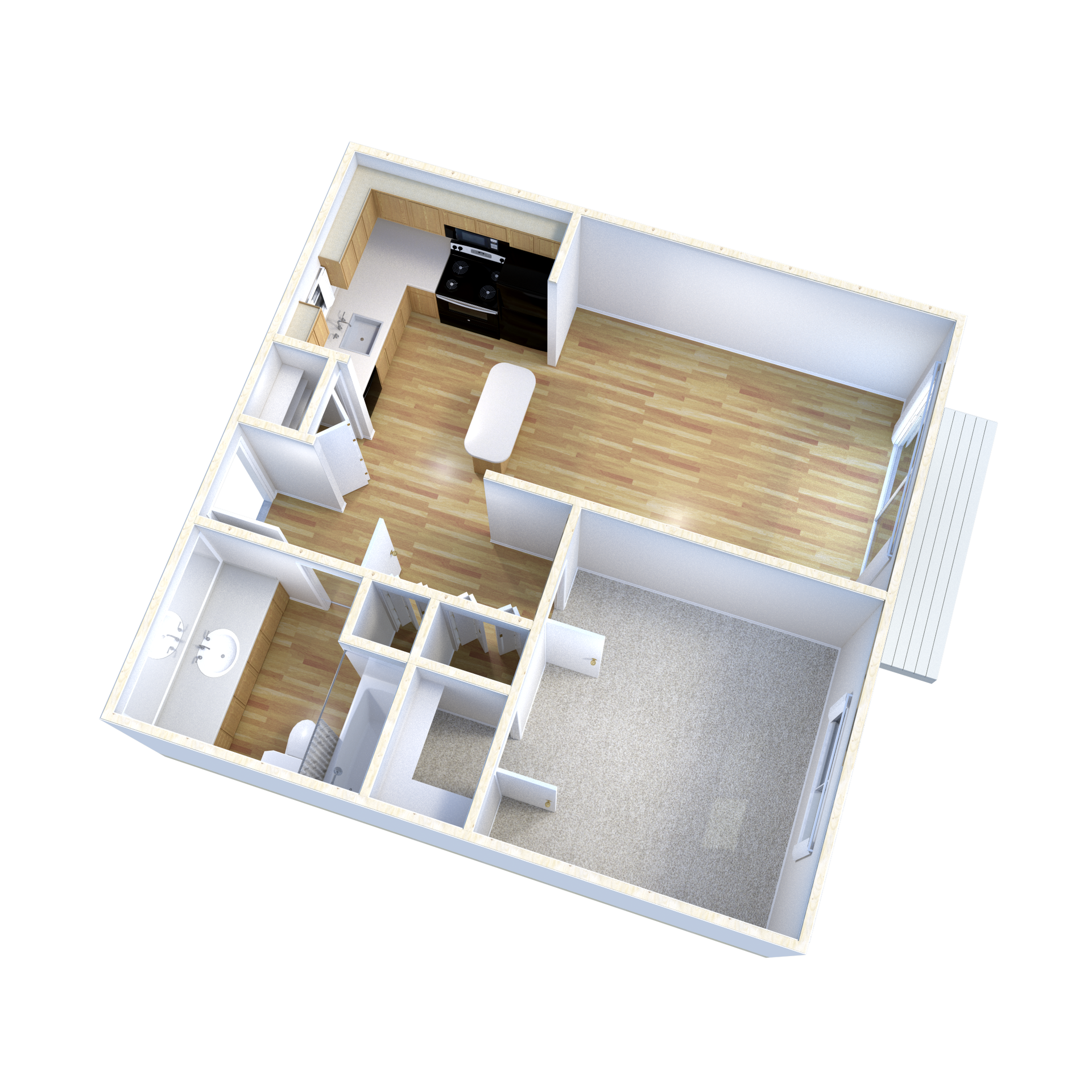 1 Bed | 1 Bath