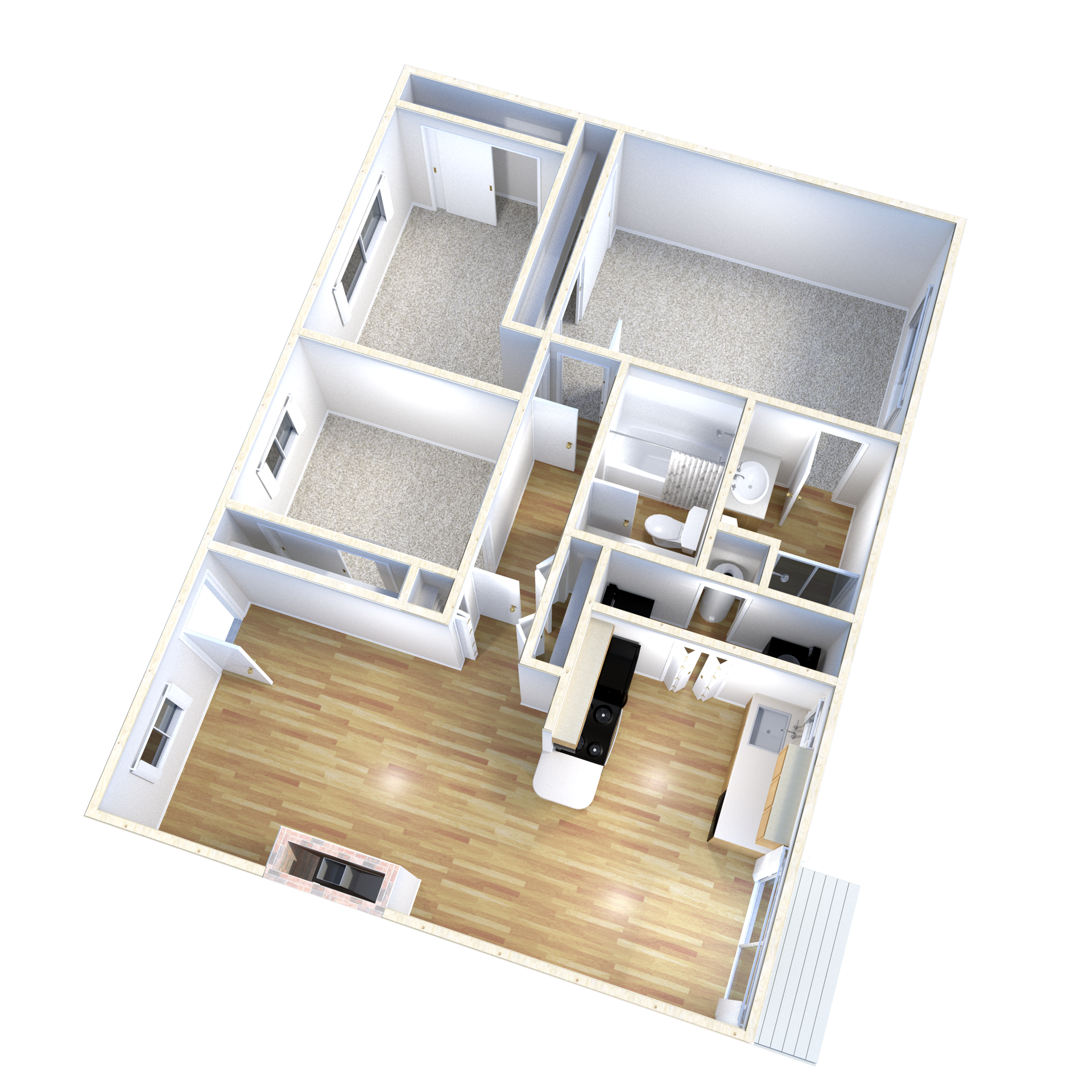 3 Bed | 2 Bath