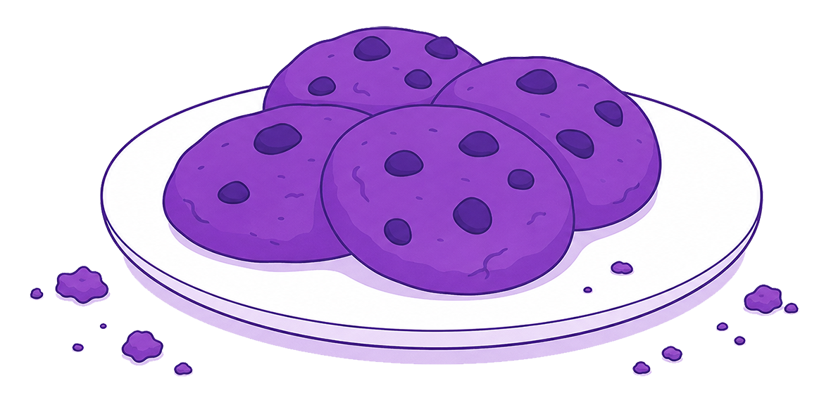 plate of cookies