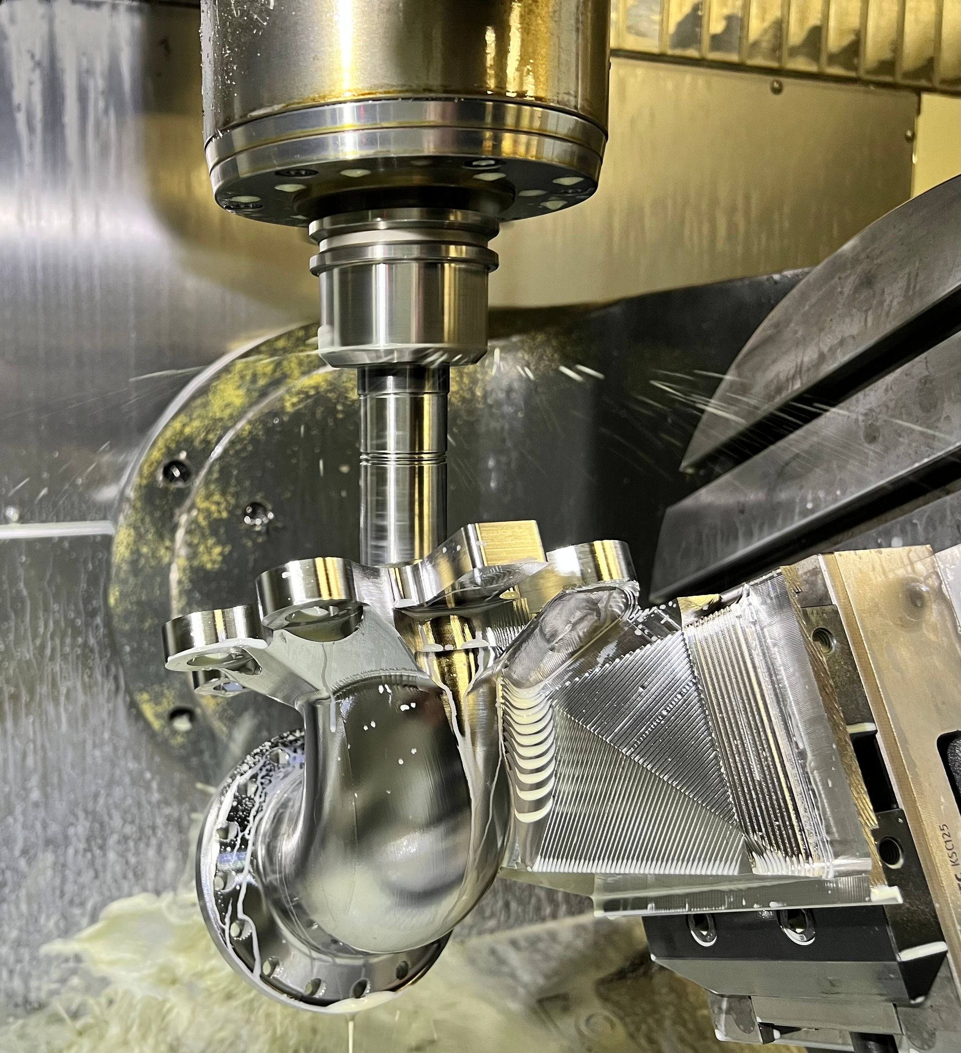 5-Axis Machining of Custom Aerospace Elbow