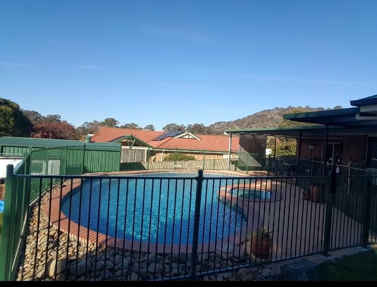Glass Fence Pool — Thurgoona, NSW — Twin City Fencing