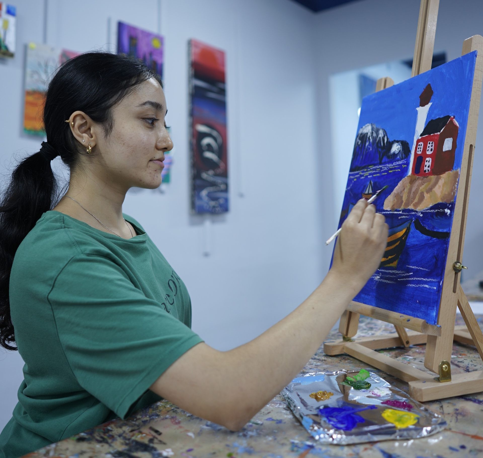 Adult painting
