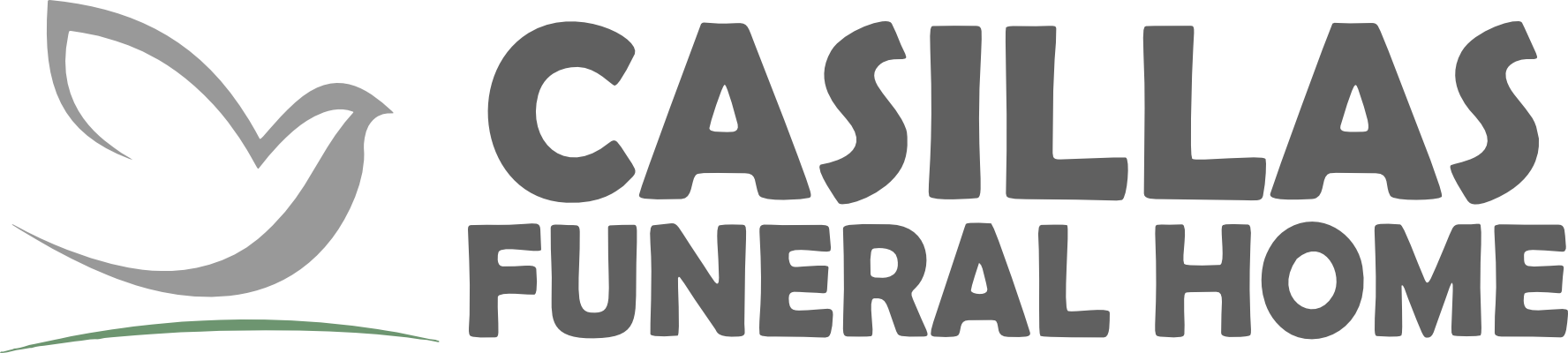 The logo for sample funeral home is shown on a white background.