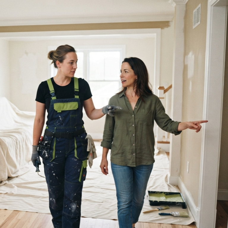Professional painting consultation by Porterville Painters