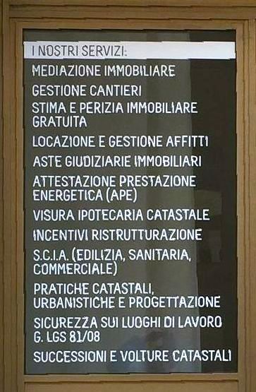 vetrina centro servizi area stampa digitale frosinone