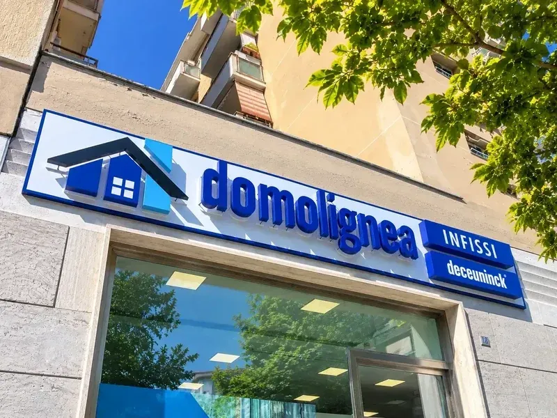 Insegna realizzata per Domolignea
