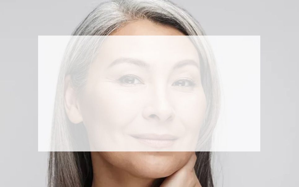 middle aged lady looking at the camera