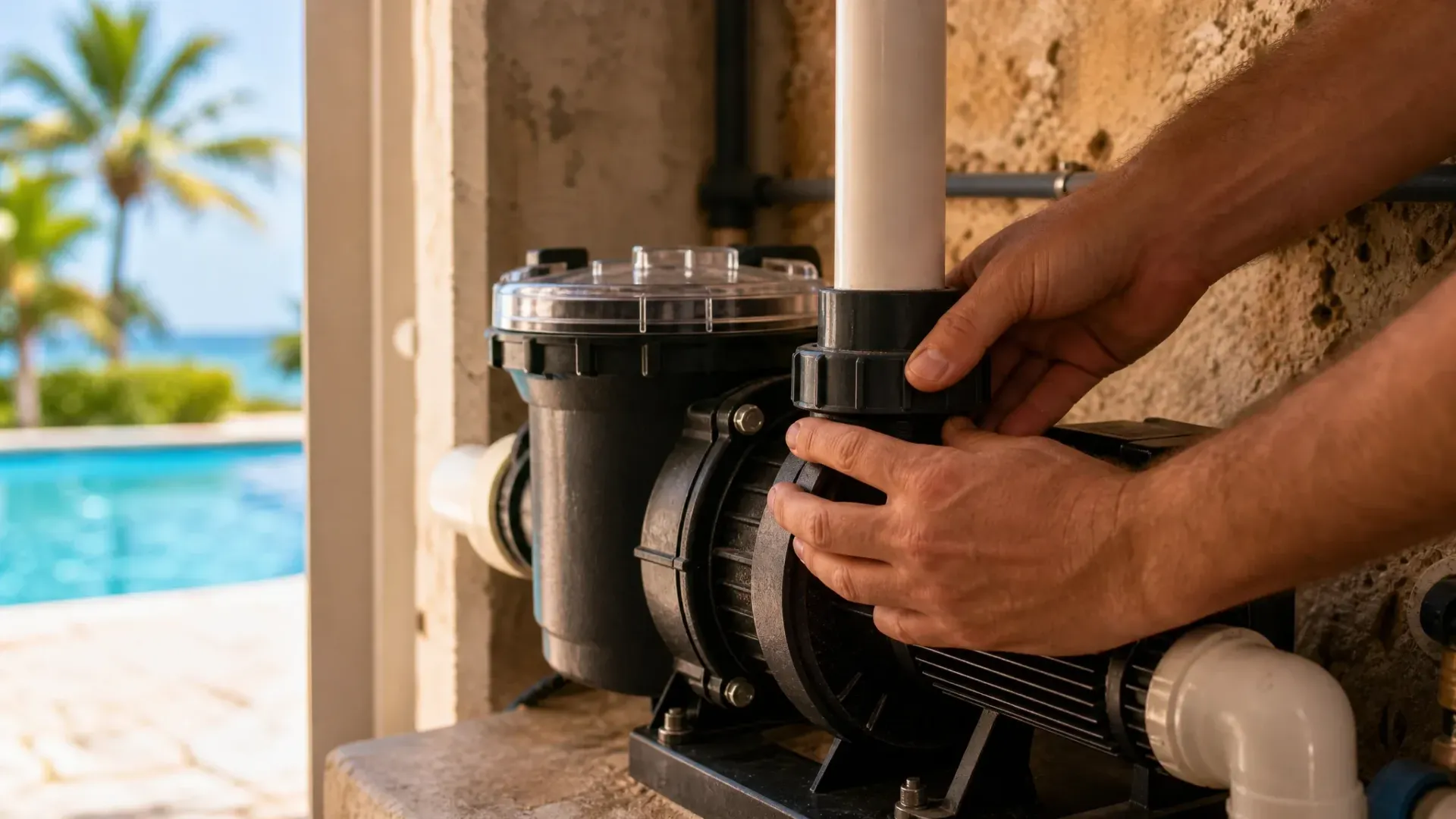 Pool and irrigation plumbing Algarve