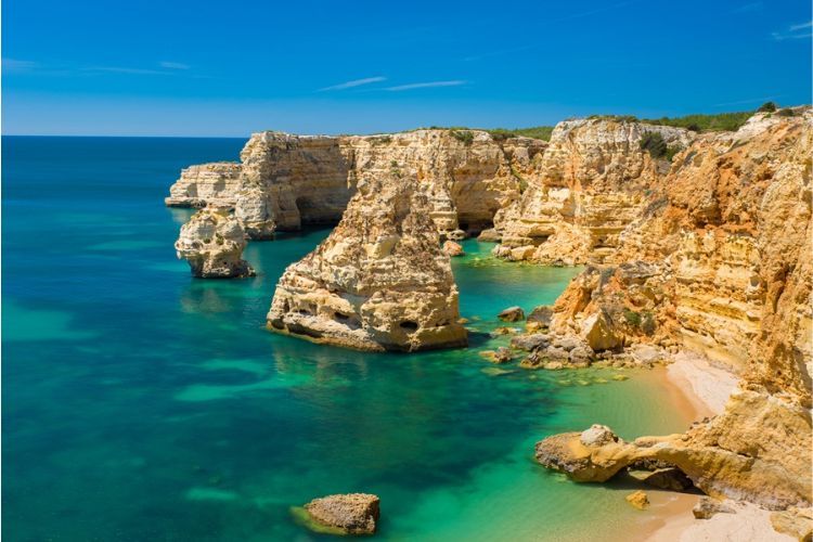 Algarve cliffs