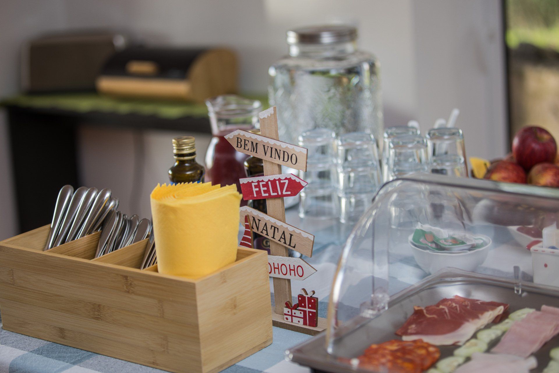 A detail of our breakfast buffet