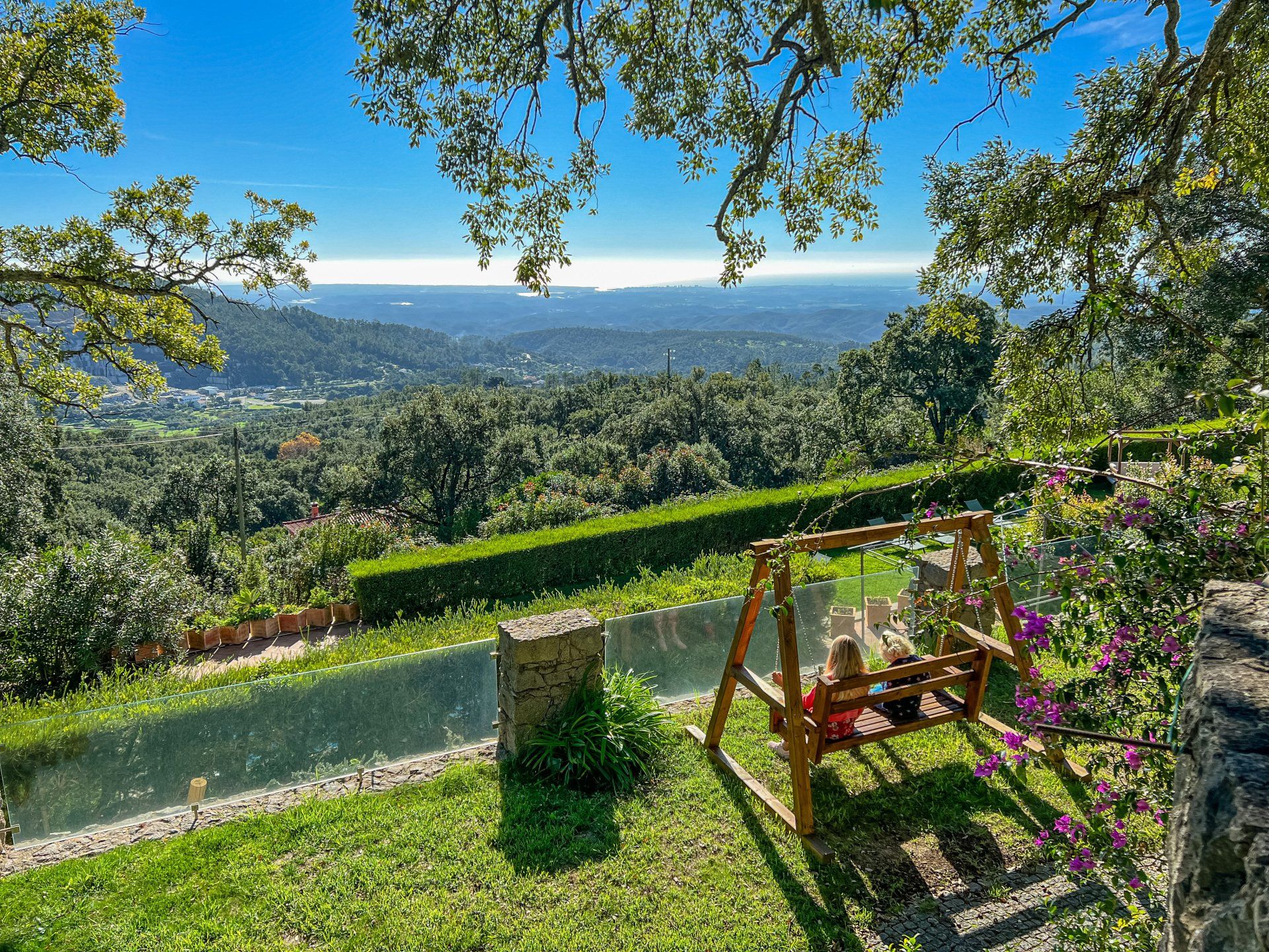 the views from our garden