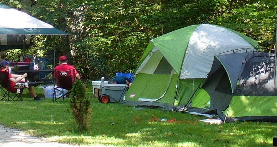 primitive camping in blue ridge ga