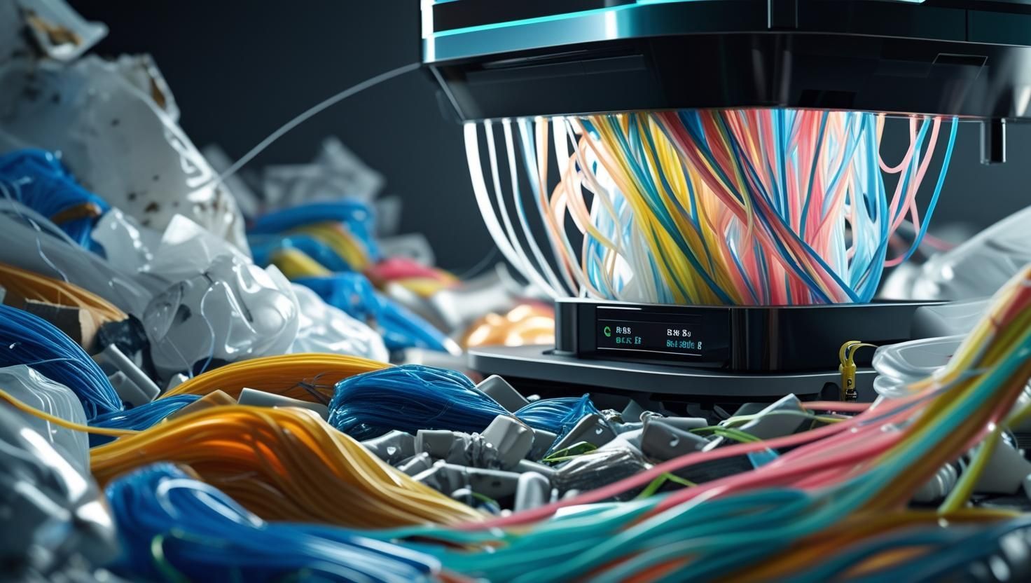 PLASTIC PRINTER RECYCLER