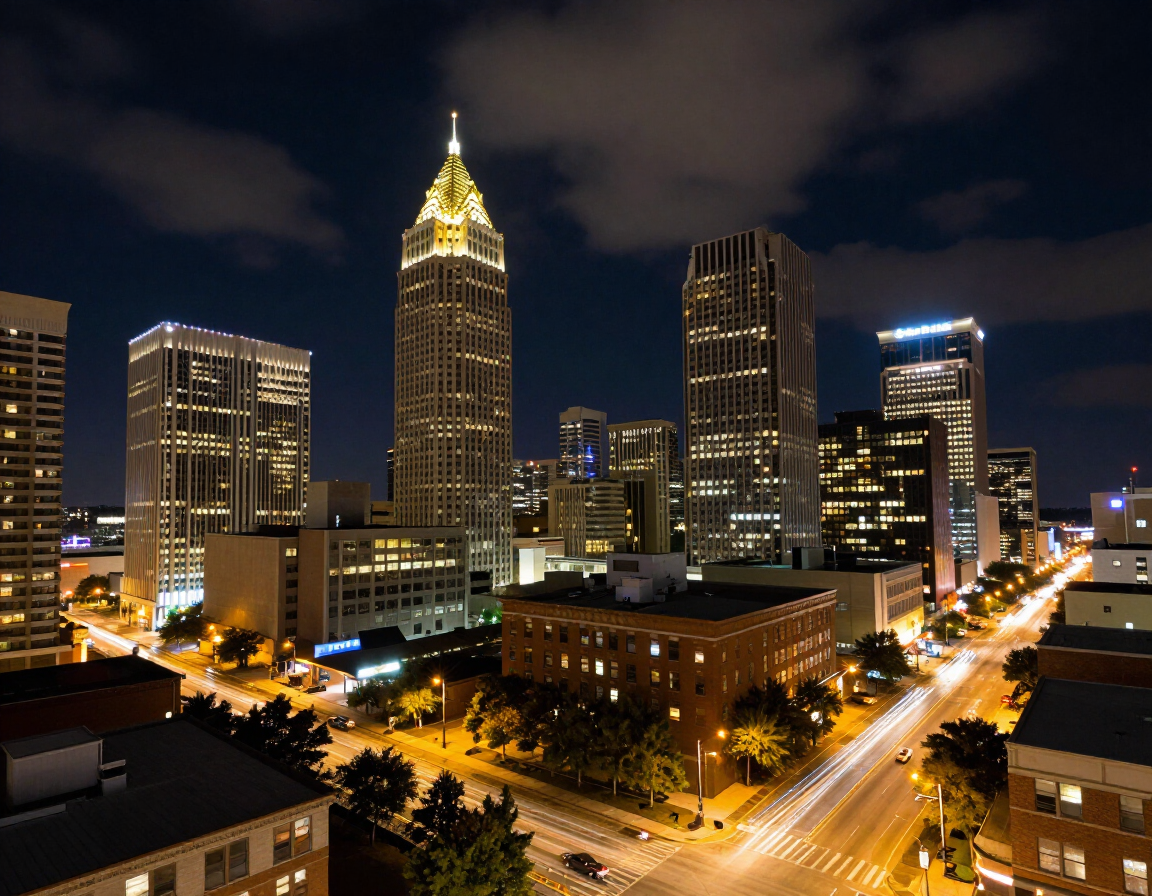 Illustrative cover art placeholder for the sample track City Lights