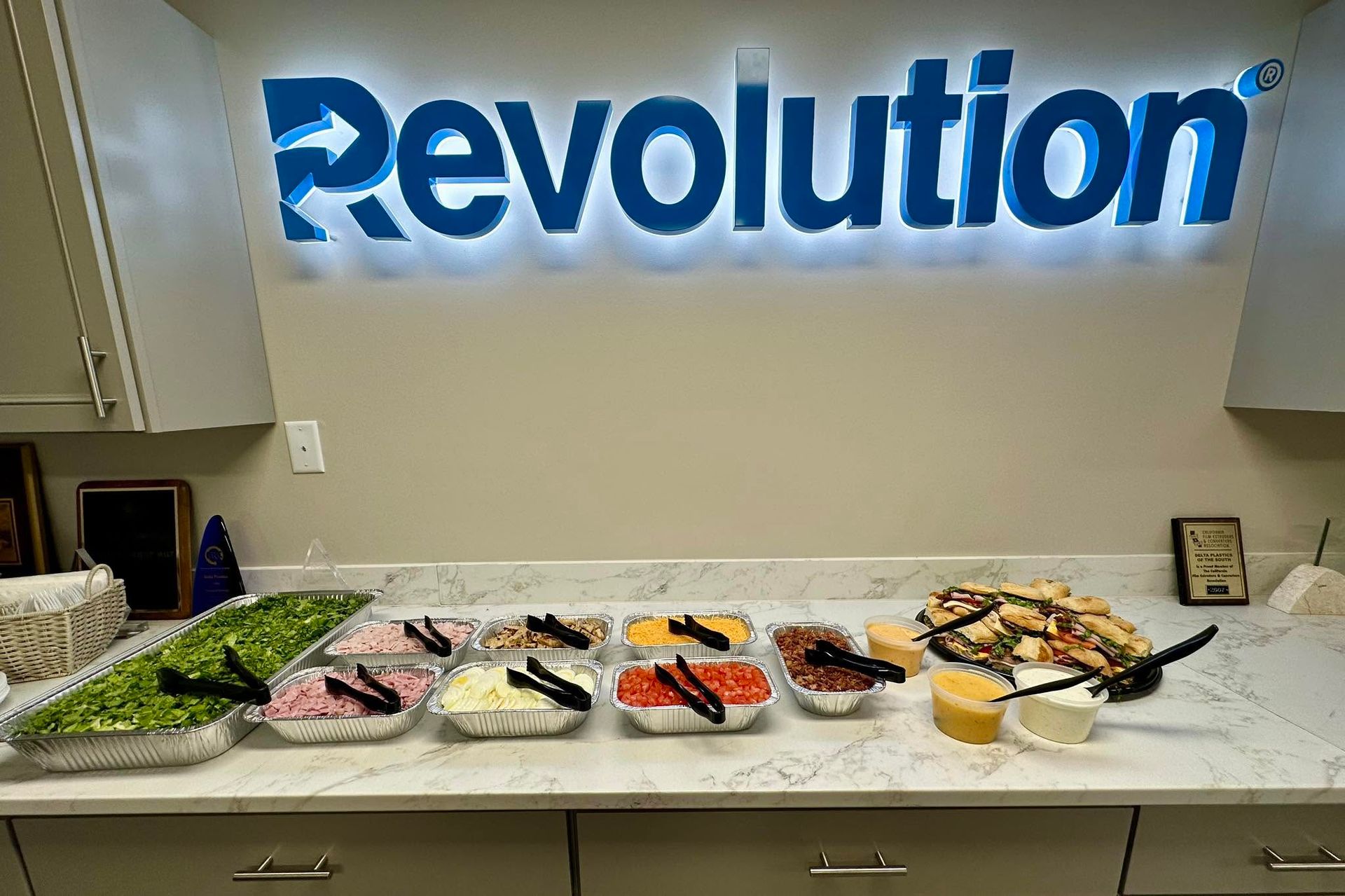 catering at corporate event
