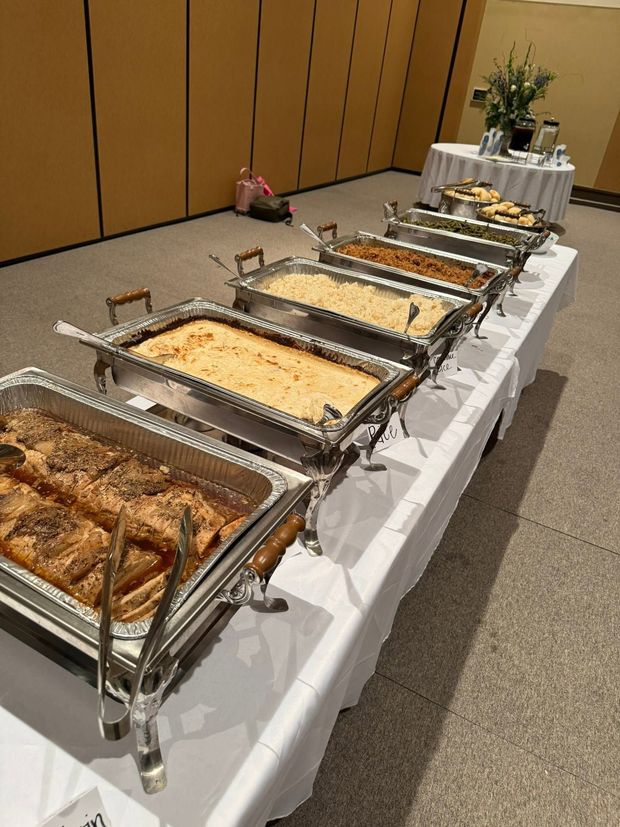Corporate luncheon service