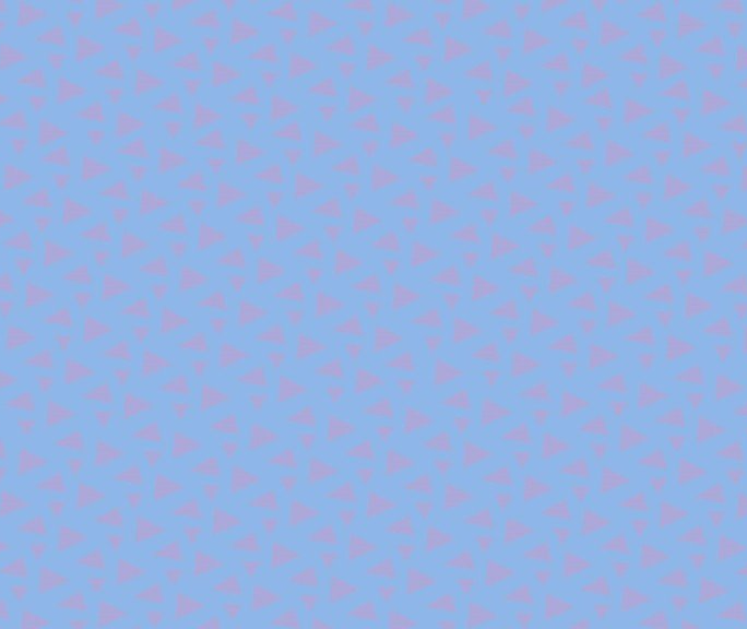 Lichtblauwe achtergrond met een patroon van kleine roze sterretjes.