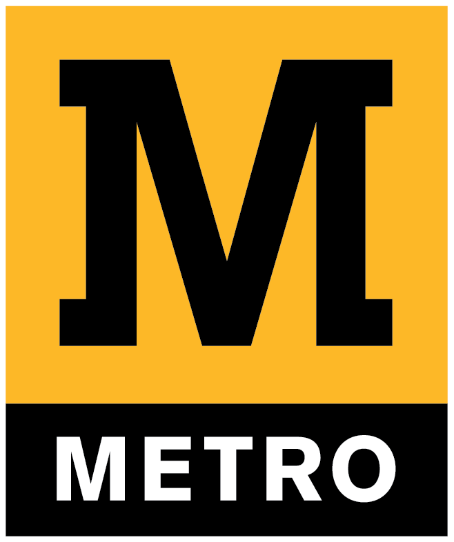 Logo of Newcastle upon Tyne Metro: large black