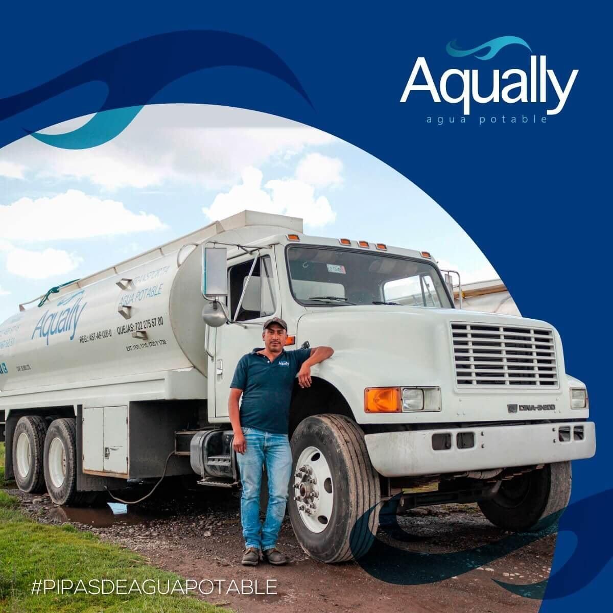 AQUALLY -PIPAS DE AGUA POTABLE AQUALLY -PIPAS DE AGUA POTABLE
