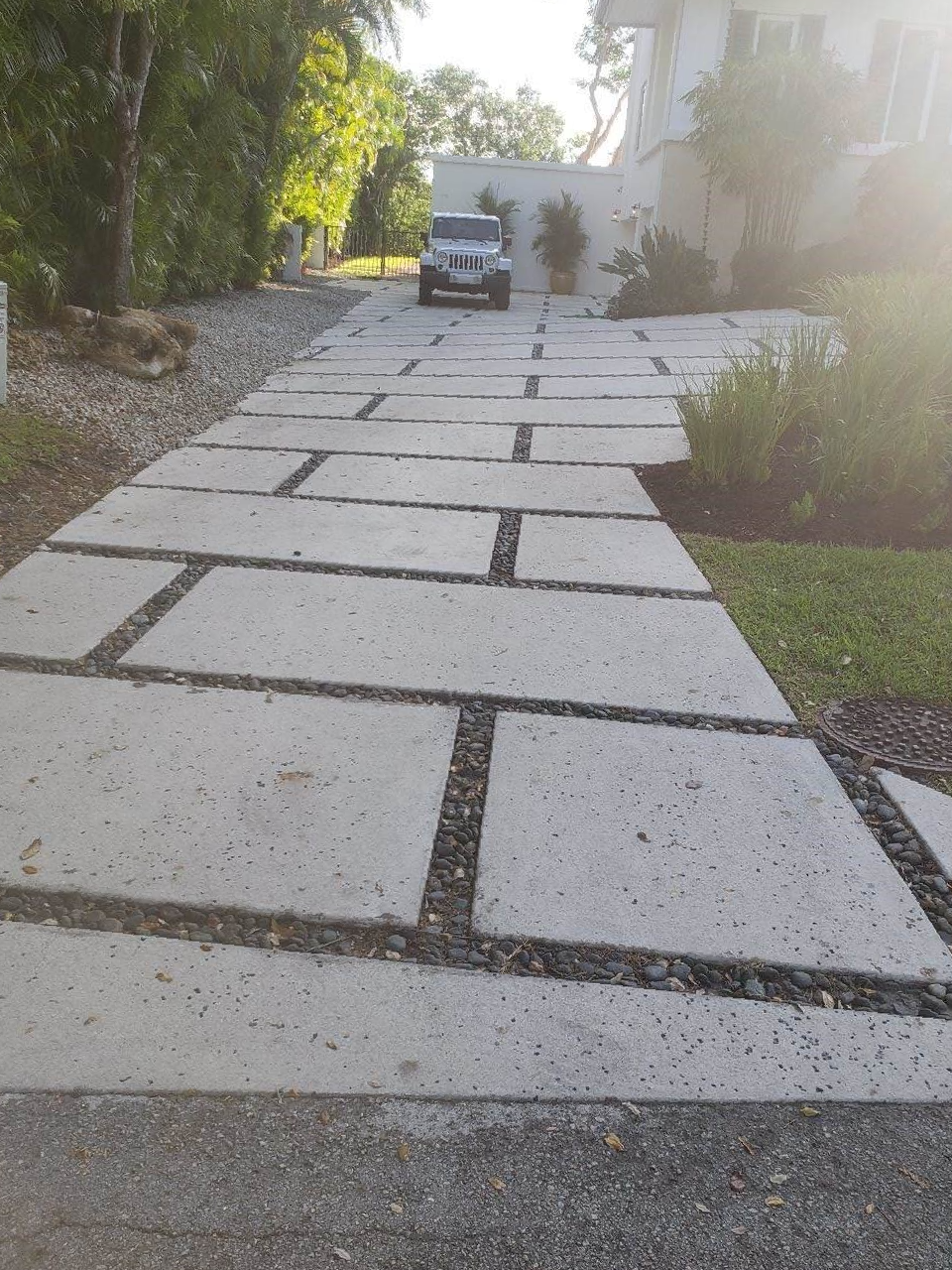 Concrete Slabs Driveway — Miami, FL — Concrete Services Pump and Finishing Inc.