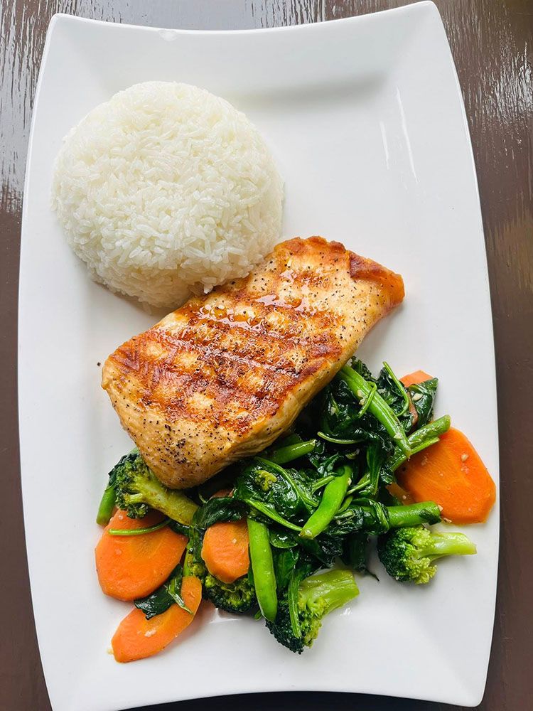 rice and fish 