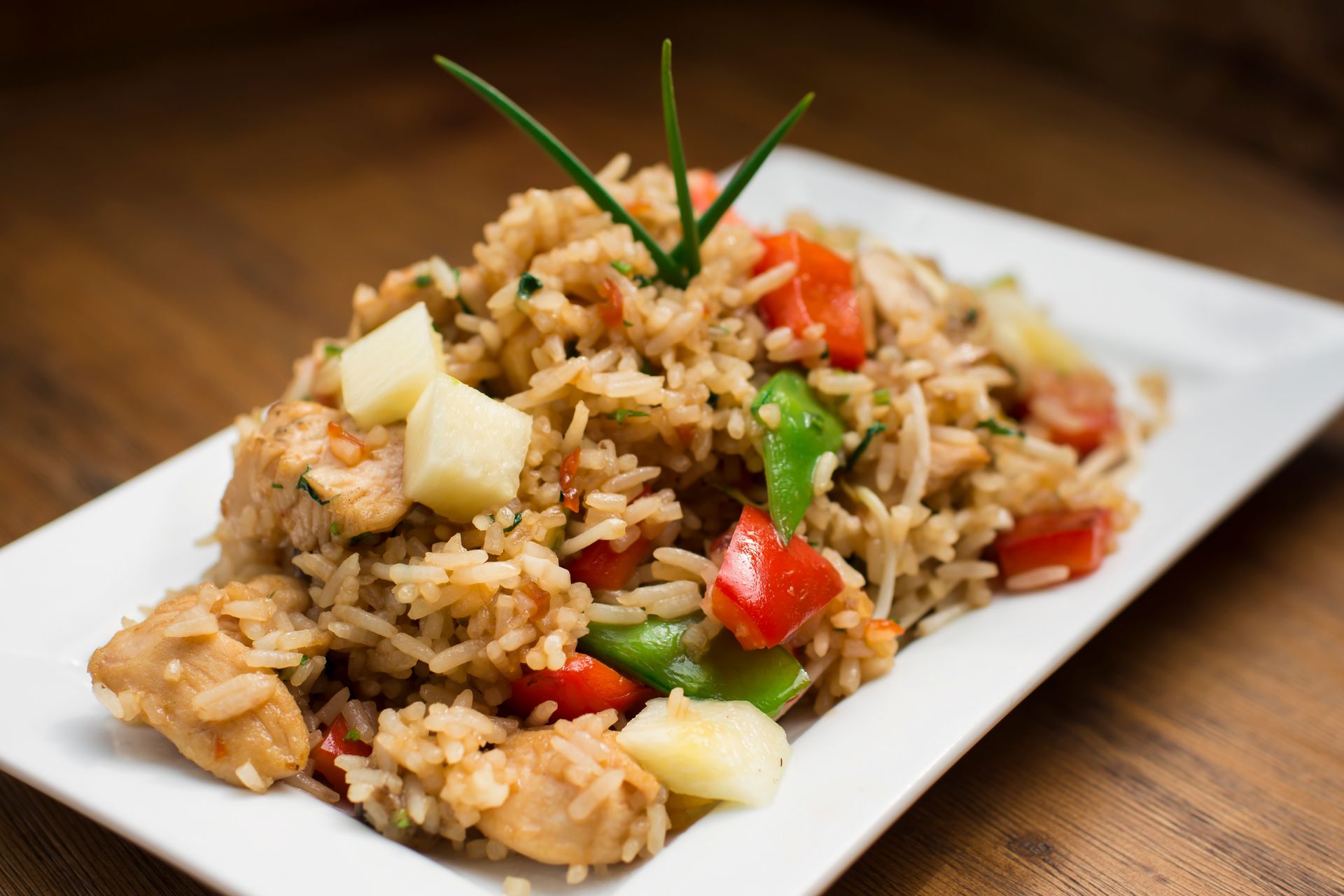 Peruvian friend rice
