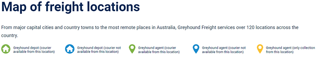Map Of Freight Locations — CC Couriers FNQ in Portsmith, QLD