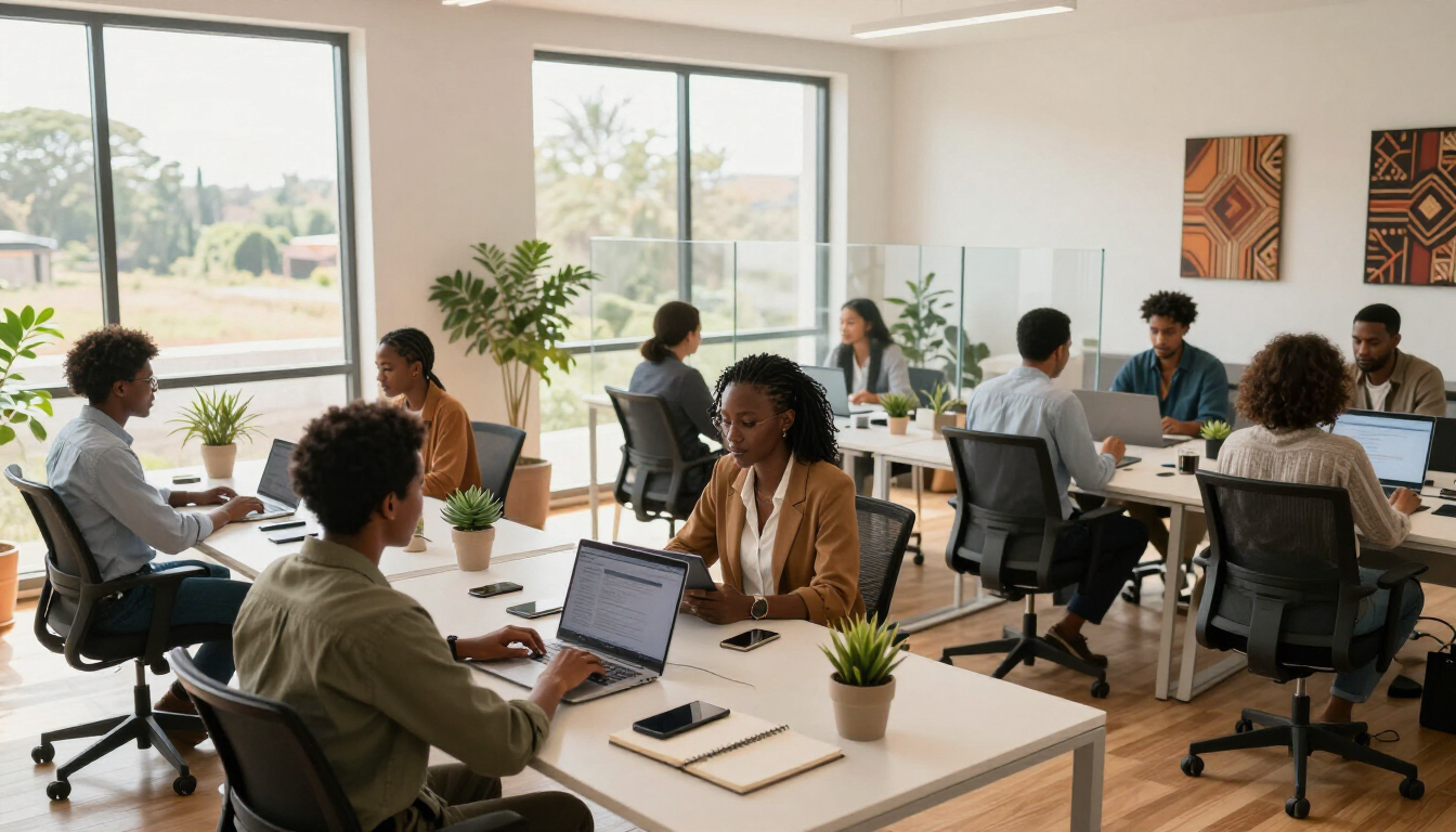 Digital strategy team in Kenya
