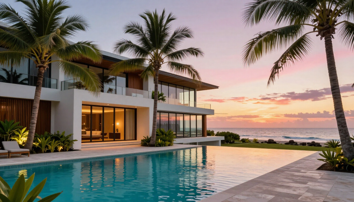 Luxury hotel website design showcase in Kenya