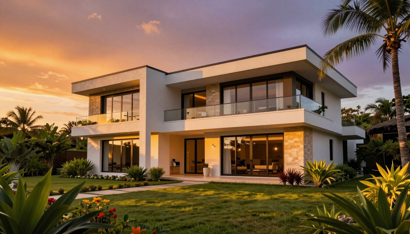 Modern real estate website design for Kenyan property agencies.