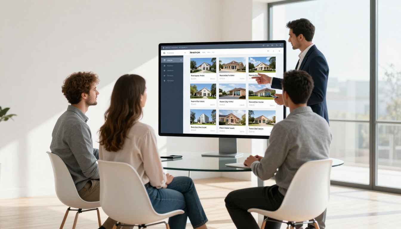 Meeting a Real Estate Agent