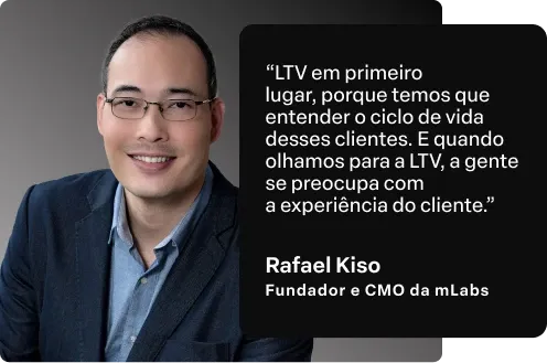 Um homem de óculos e uma citação de rafael kiso